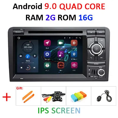9.0 2G 16G IPS Android 9,0 DSP ips 64G 2 DIN dvd-плеер для Audi A3 8P 2003-2012 S3 2006-2012 RS3 Sportback 2011 gps Радио Навигация стерео ПК - Цвет: 9.0 2G 16G IPS