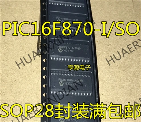 10 шт./лот PIC16F870 PIC16F870-I/SO SOP28 PIC в