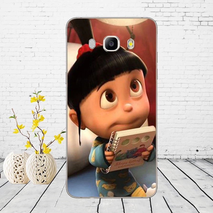 48DDMinion мой Единорог Агнес модные, мягкие, силиконовые чехол для Samsung Galaxy A3 a5 A6 A8 j3 j5 j7