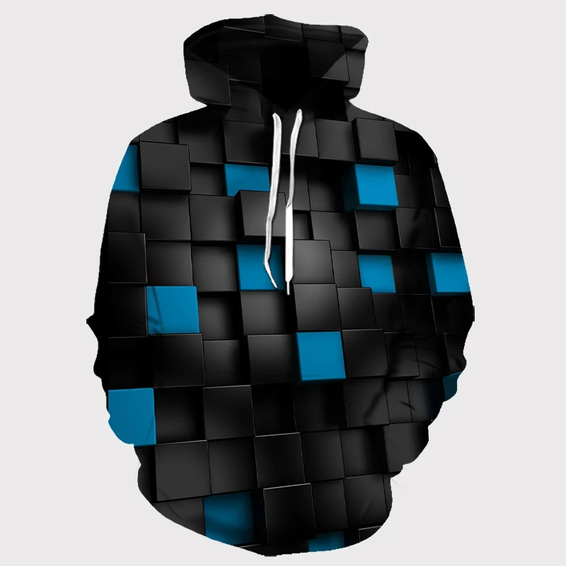 

Colorful Grid 3d Hoodies Men Women Hip Hop Sweatshirts Winter Autumn Hoody Pullover Tracksuits Casual Crewneck Hooded Streetwear