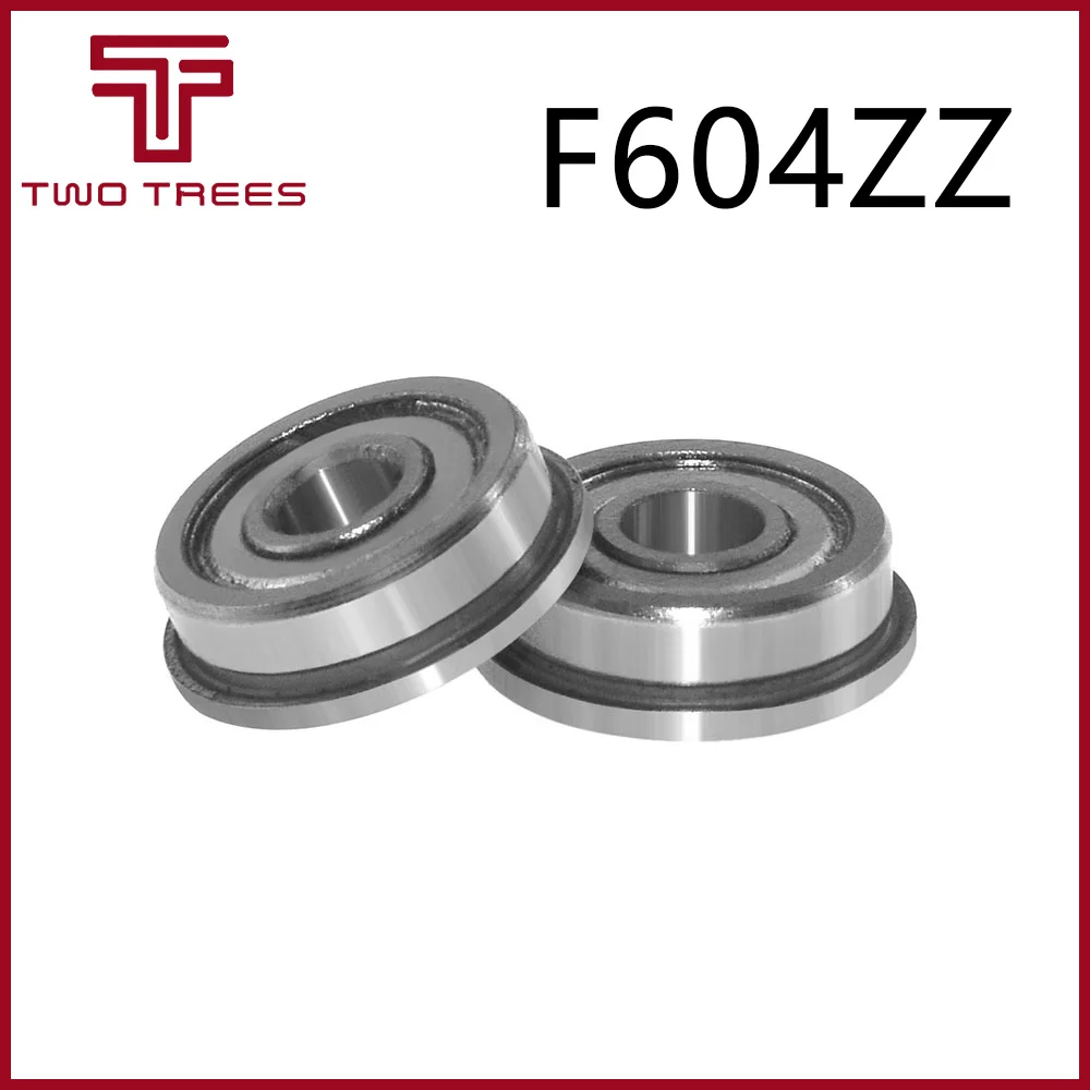 10pcs Flange Ball Bearings F604ZZ F623ZZ F624ZZ F625ZZ F688ZZ 3D Printers Parts Deep Groove Pulley Wheel Aluminium Part (3)