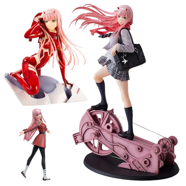 Anime Darling in the FRANXX Action Figure Zero Two 02 Driving Suit PVC Toy  Model