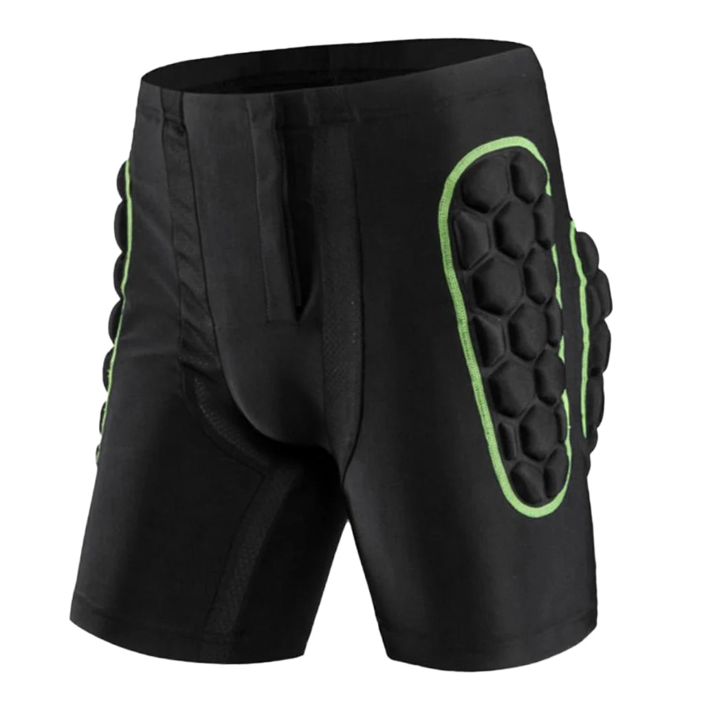 Skiing Skating Snowboarding 3D Padded Shorts Hip Protective Pants Skating Hip Pants Protection Skateboard Hip Pad Shorts 