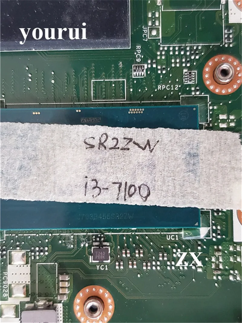 Материнская плата для ноутбука acer TMP646 с i3-7100 процессором NB. VFP11.005 NBVFP11005 C4PB1/C5PB1 LA-E591P