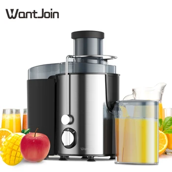 

WantJoin Commercial Electric Juicer Stainless Steel Juicer Fruit Vegetable Food-Blender Mixer Extractor Machine Easy Clean Juice