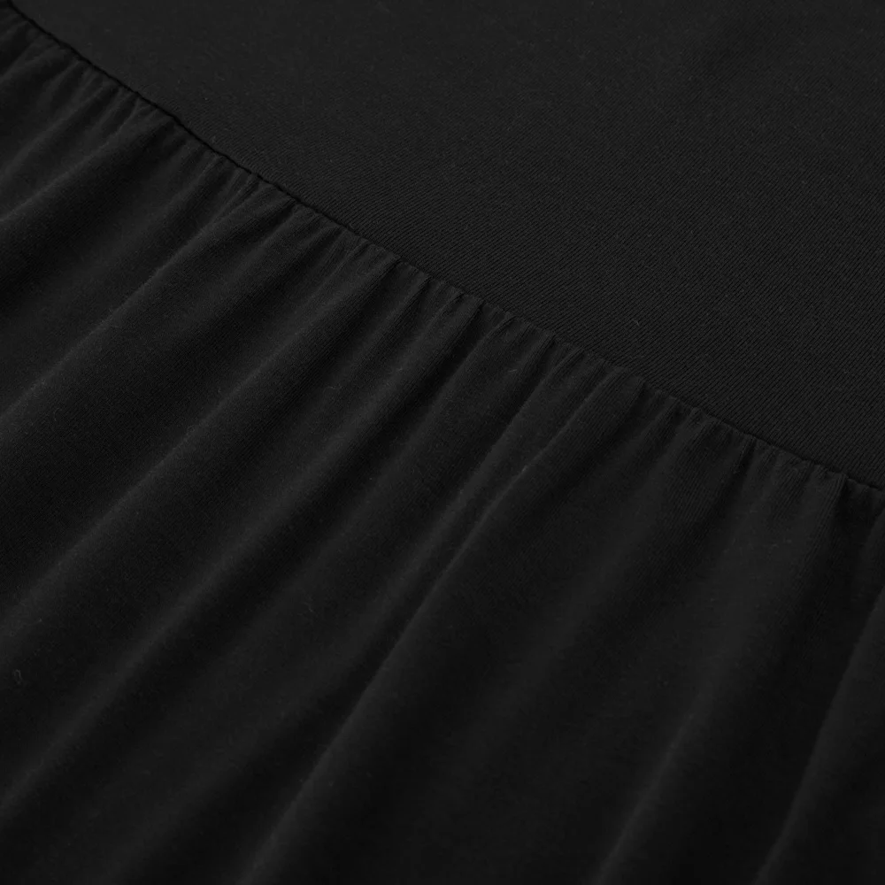 Длинная женская юбка в стиле Русалочки с подолом на лодыжке, Классическая однотонная удобная юбка из искусственного шелка, хорошо тянется