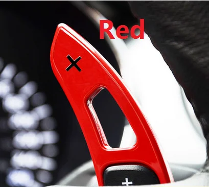 

Fit for Ford Mustang 2015-2016 Gear paddles paddle shifters Baking varnish Color options Red blue