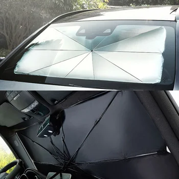 

Car Sun Shade Cover Auto Sunshade Covers Interior Winscreen Front Windshield Sun UV Protector Windscreen Parasol Car Sunshade