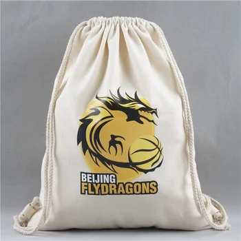 

New Customizable Logo Cartoon Alphabet Drawstring Bag Handmade Multi-purpose Gift Bag Canvas Bag Storage Bag Sports backpack