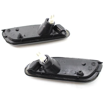 

1pair LED Side Marker Lights Lens Mudgua Turn Signal Light Lamp for W203 2001-20 E7CA