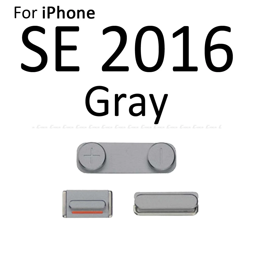 Горячая Распродажа 3 в 1 Боковая кнопка для iPhone 5 5S 5C SE 2016 включения выключения
