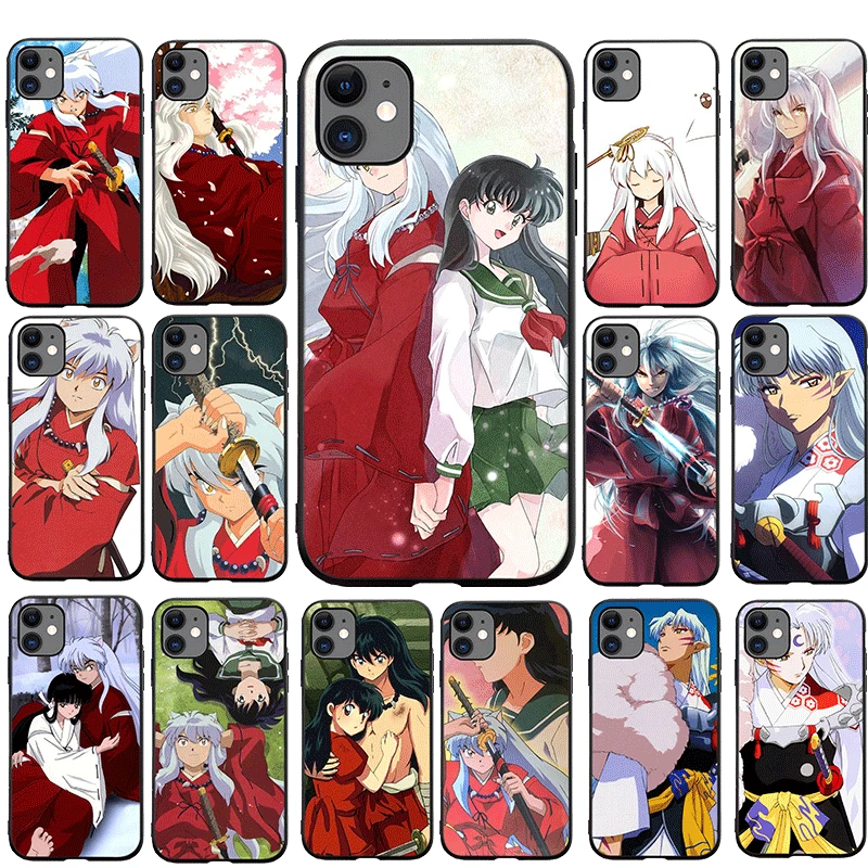 Аниме Comic Inuyasha мобильный телефон чехол из ТПУ для iPhone SE 2020 11 Pro X XR XS Max 7 8 6 6s Plus 5