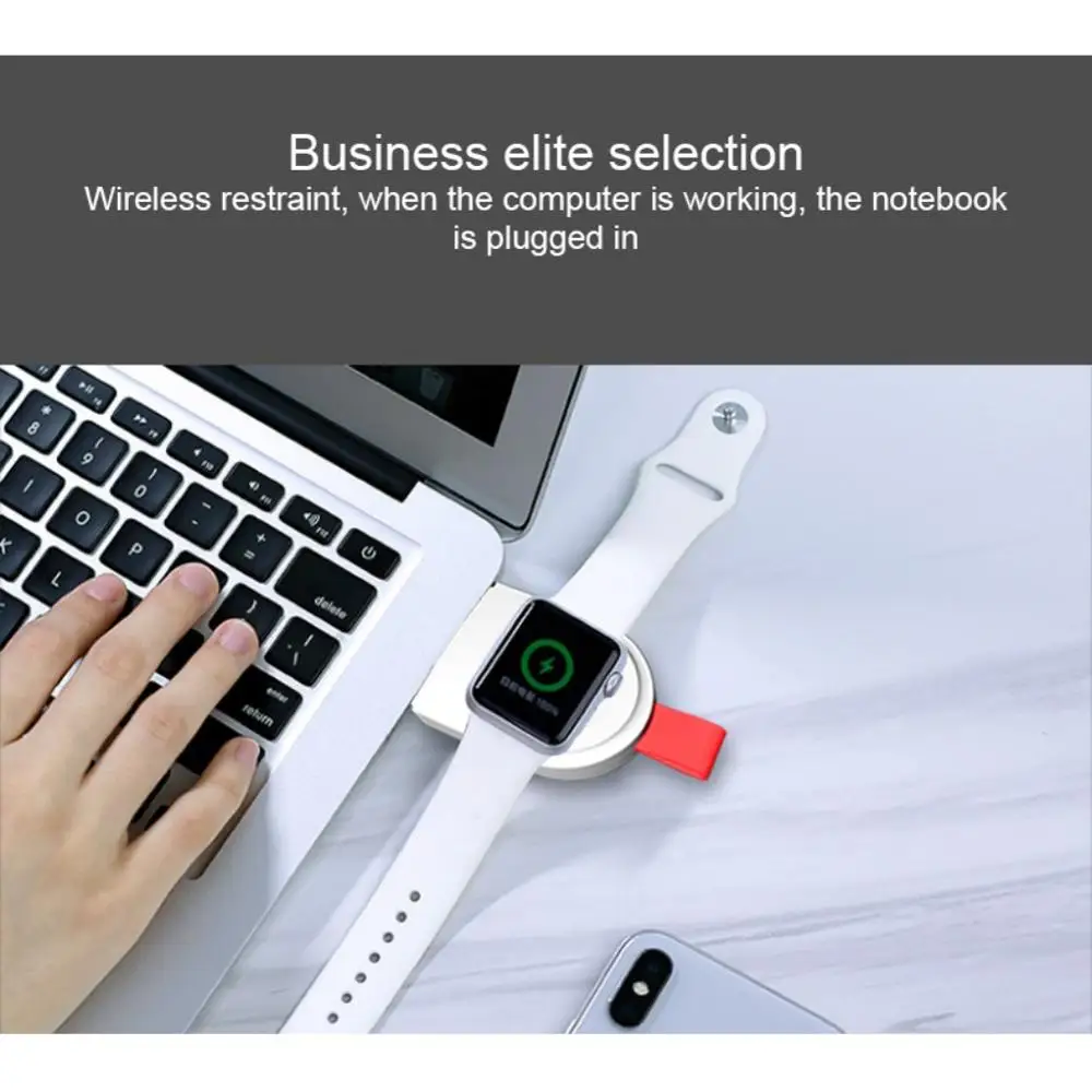 Portable Mini For iWatch Charger Adapter Magnetic Fast Wireless Charging Cable USB Dock Pad for Apple Watch Series 1 2 3 4