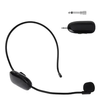 

UHF Wireless Microphone Professional Head-wear Mic for Voice Amplifier Computer LX9A