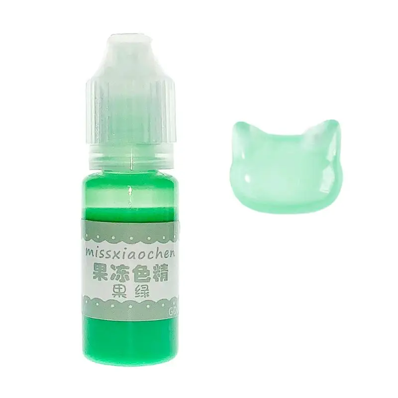 

24 Translucent Jelly Colors Epoxy Resin Liquid Pigment Dye Resin Jewelry Making Y4QB