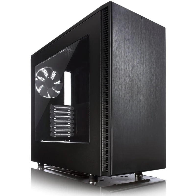 Корпус Fractal Design Define S Window черный без БП ATX 6x120mm 6x140mm 1x180mm 2xUSB3.0 audio bott|Компьютерные