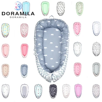 

2020 New Baby Nest Bed Portable Soft Crib Toddler Cotton Cradle For Newborn Baby Bumper Bed Bassinet Travel Bed Baby Bumper Inf