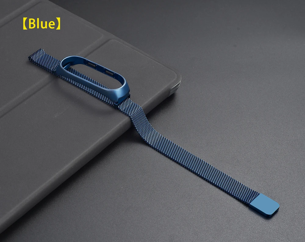 Металлический браслет из нержавеющей стали mi lanese Loop для Xiaomi mi Band 4 и сменный Браслет mi Band 3