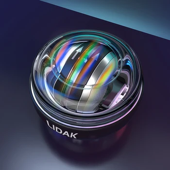 

LED Wrist Ball Super Gyroscope powerball self-starting Gyro arm force trainer Muscle Relax Gym Fitness Equipment