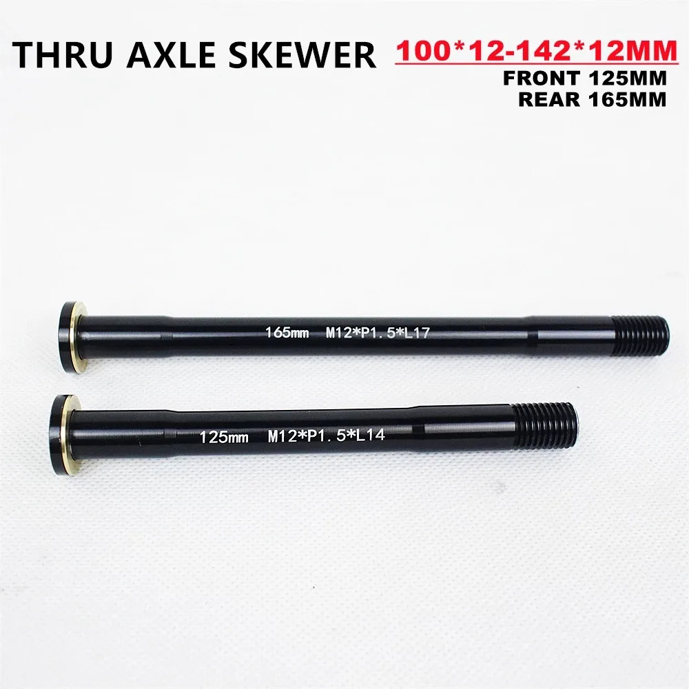 Super Light Bicycle Thru Axle Quick Release Skewer Aluminum Front fork
