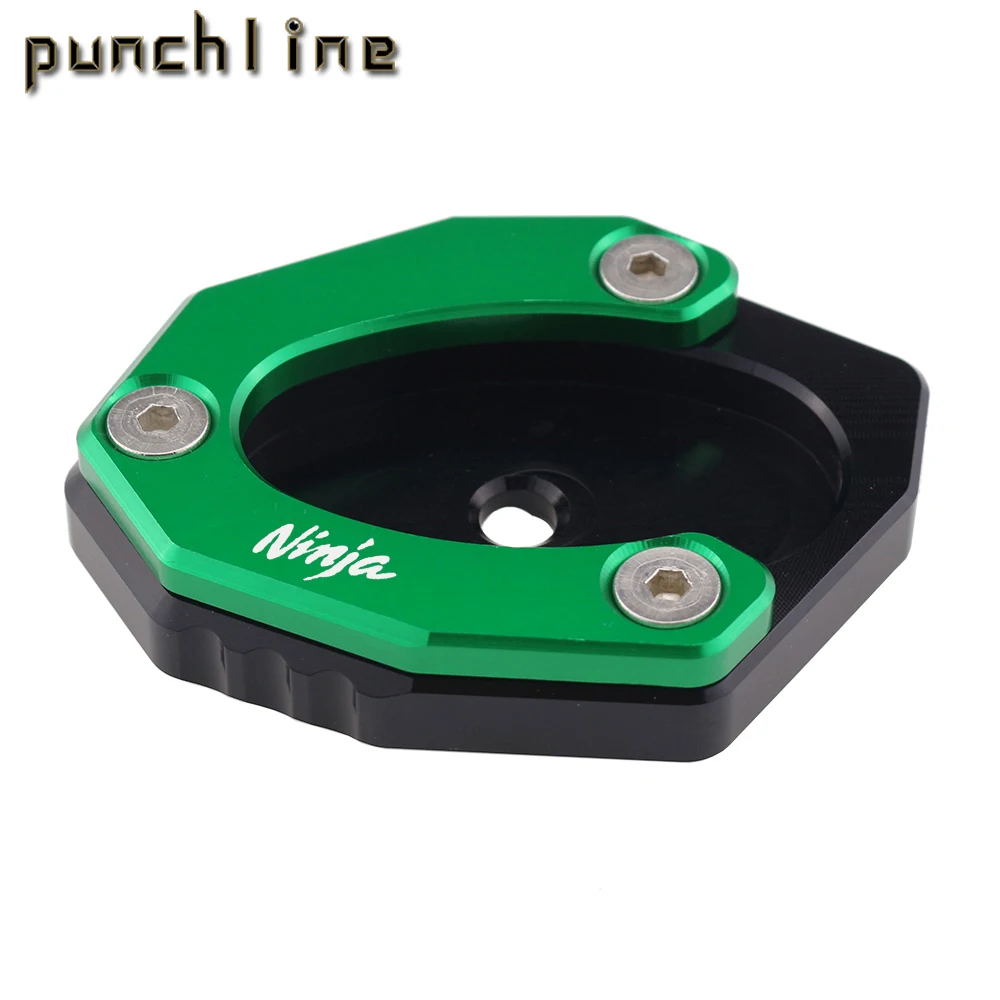 Misura Per Ninja 400 Ninja 650R/1000 Verms-X 250 Verms-X 300/Unban Versys 650/1000 Pad Ingranditore Estensione Cavalletto Laterale