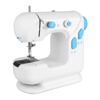 

Home Use Sewing Machine Double Speed Sewing Machine Lightweight for Beginners with Light Foot Pedal Machine//