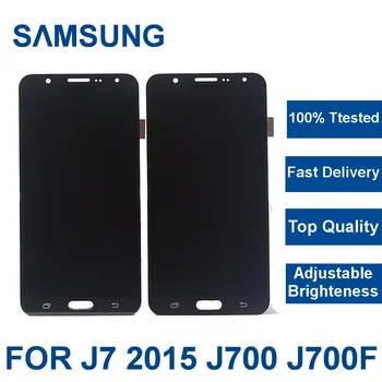 

100% Tested Working For Samsung Galaxy J7 2015 J700 SM-J700F J700H J700M J700K phone LCD Display Screen Touch Digitizer Assembly
