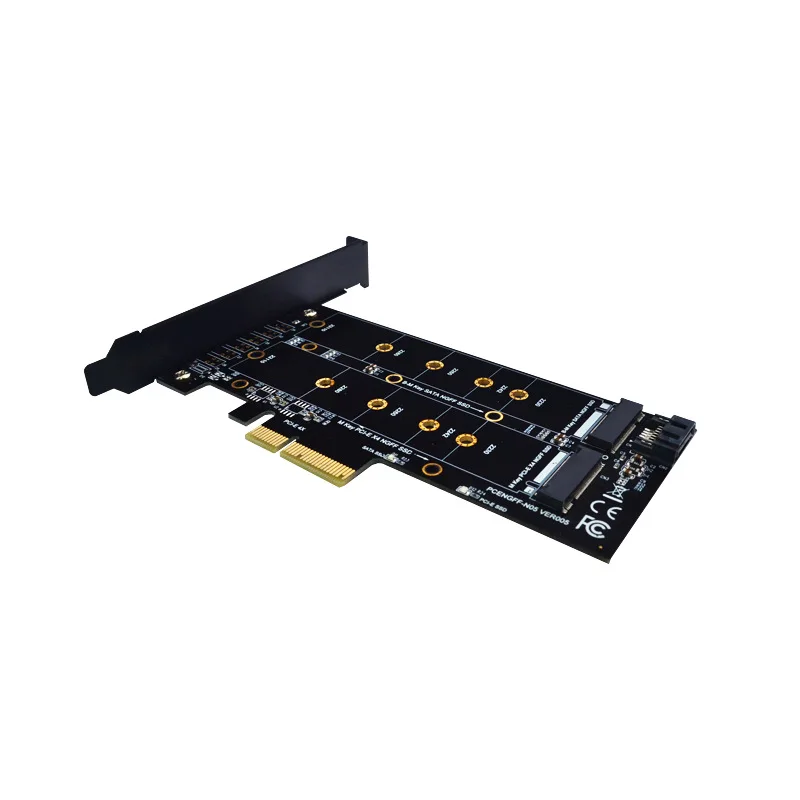 PCIE для M2 адаптер M2 SSD NVME M ключ M.2 NGFF B Ключ SATA порт в PCI Express 3,0x4 Райзер Поддерживаемые карты 2280 2260 2242 2230 22110