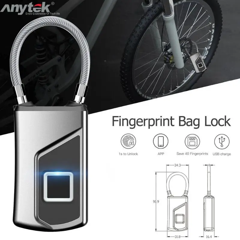 fingerprint bag lock