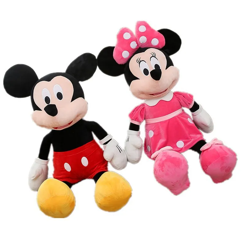 20/30cm Disney Plush Mickey Mouse Minnie Plush Toy Cartoon Anime Minnie Mouse Stuffed Doll Toys Birthday Christmas Gift for Kids