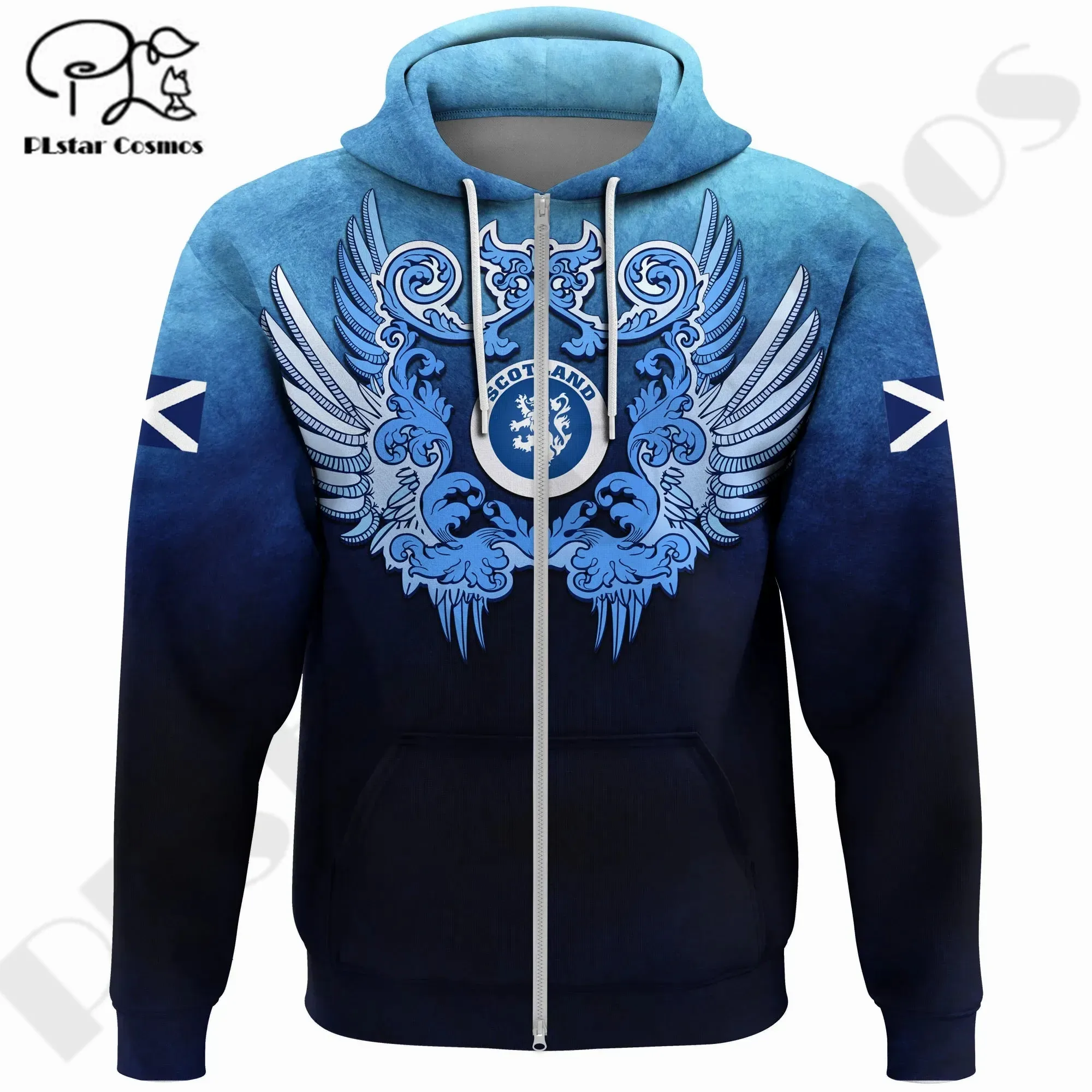 PLstar Cosmos 3DPrinted Newest Scotland Scottish Rampant Lion Art Unique Unisex Streetwear Harajuku Hoodies/Sweatshirt/Zip C-6