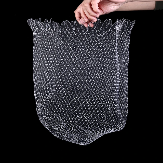 New Nylon Net Small Hole Diameter Portable Fishing Net Mesh Hole