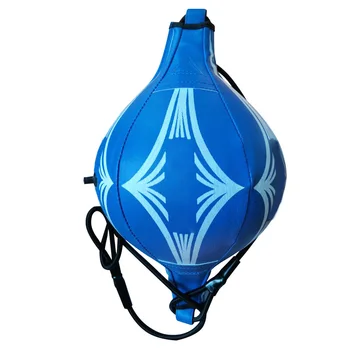

Double End Hanging Inflatable Bodybuilding Boxing Speed Ball Gym Raising Reaction PU Leather Adults Fitness Equipment Punch Bag
