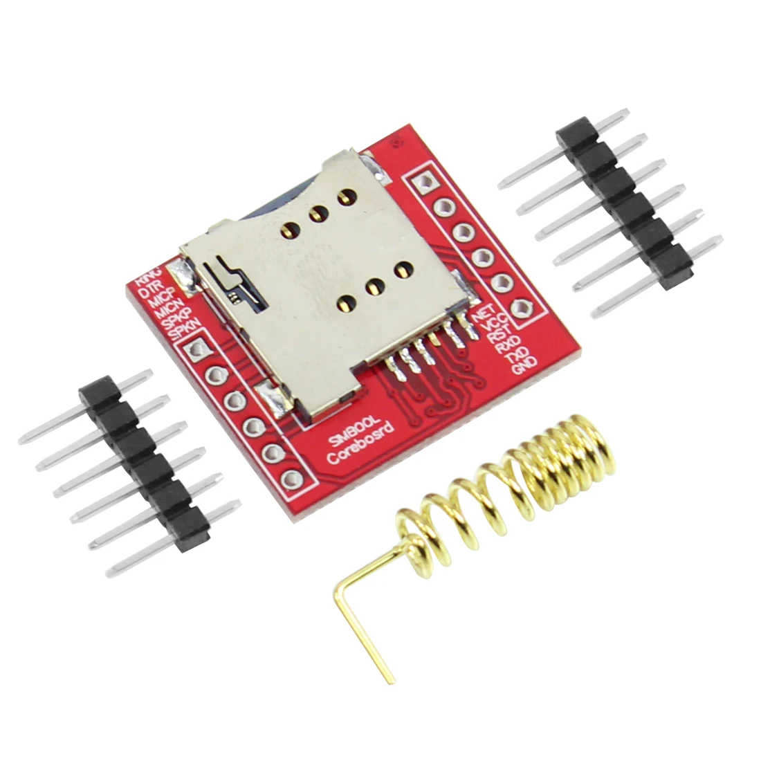 Мини SIM800L GPRS GSM модуль микро sim-карта ядро четырехдиапазонный ttl последовательный порт антенна PCB Беспроводная плата для Arduino смартфон