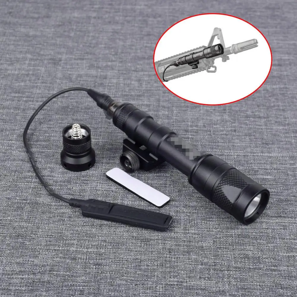

Tactical M600V IR Weapon Light Scout Light IR Output LED White Light Remote Pressure Switch Infra-red Output 20mm Rail