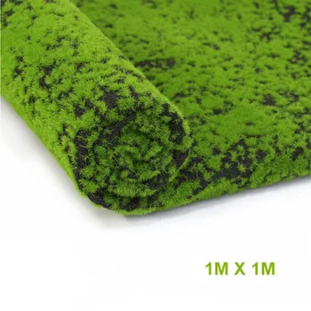 

Turf Artificial Grass Fake Moss Micro Landscape Home Decor Grass 100*100cm Carpet Real Touch Artificial Plants Armhouse Decor