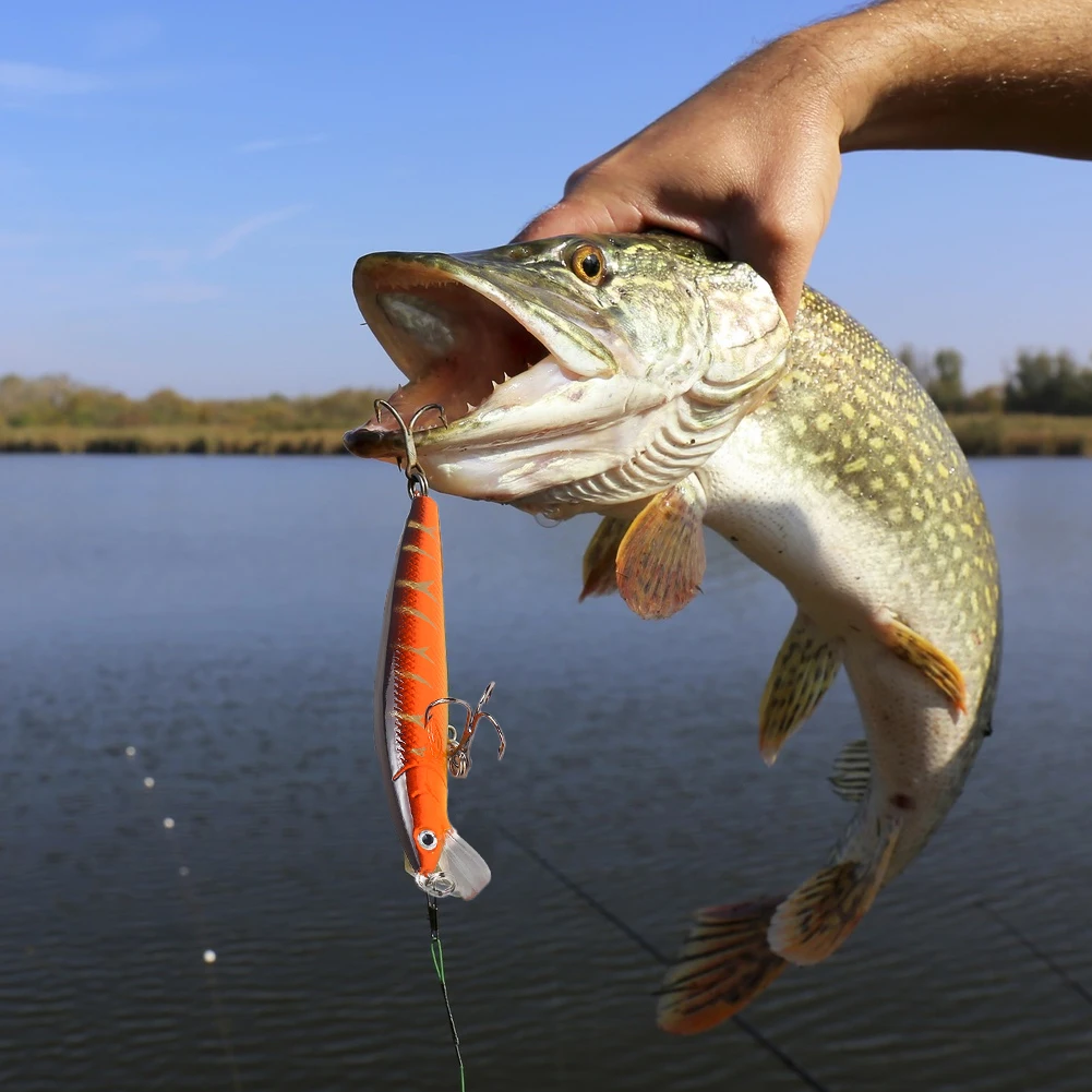 Fishing Lure 7g 10cm Trout Lure 3D Eyes Jigging Lure Swimbait Wobblers Crankbait Hard Lures Plastic Fishing Tackle New Hot