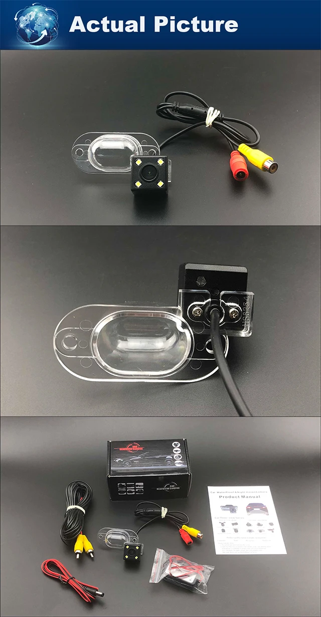 Yessun Автомобильная камера заднего вида HD камера заднего вида ночного видения IP67 DC 12V для Hyundai Atos Prime 2003~ 2009