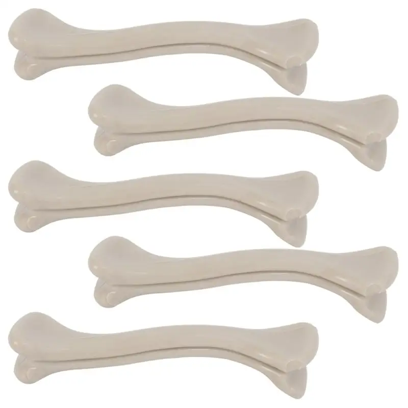 5pcs Pet Chewer Attractive Aggresive Creative Functional Indestructible Bone Toys | Дом и сад