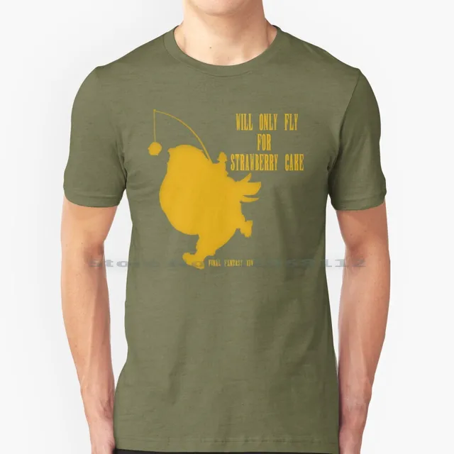 Ffxiv Fat Chocobo Problems T Shirt 100 Cotton Fat Fat Chocobo Cake Final Fantasy Flying Chocobo Realm Reborn Heavensward T Shirts Aliexpress