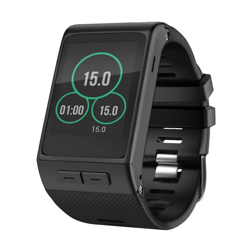 Для Garmin с Vivon HR 30 мм Смарт-часы Высокое качество мягкий силиконовый сменный ремешок 8 цветов спортивные сменный браслет на запястье