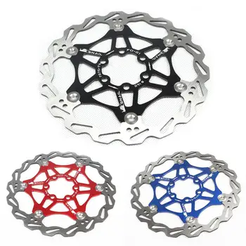 

1pcs Mountain Bike Floating Discs Bike Brake Rotor Disc Heat Dissipation Floating Rotor Pad 160mm 180mm 203mm for Bicycle