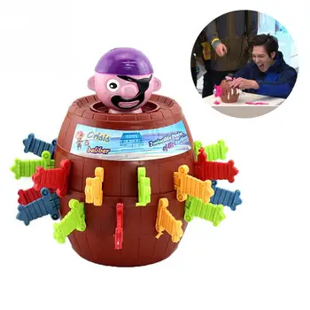 

Funny Gadget Pirate Barrel Game Toys for Children Gift Toy Free Shipping