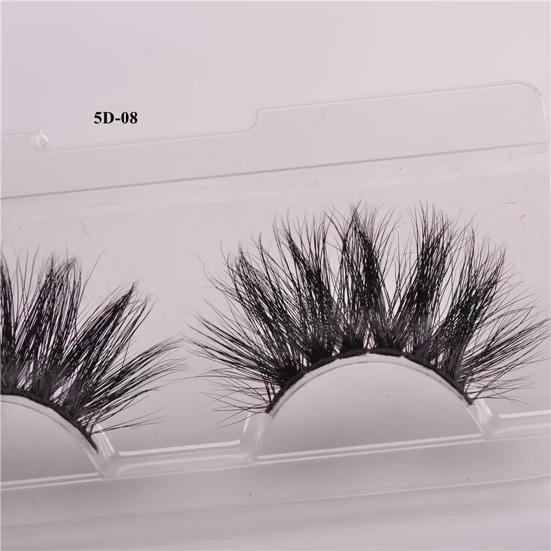 

Makeup Eyelashes 5D Mink Lashes Fluffy Soft Hingh Volume False Eyelashes Eye Lash Extension