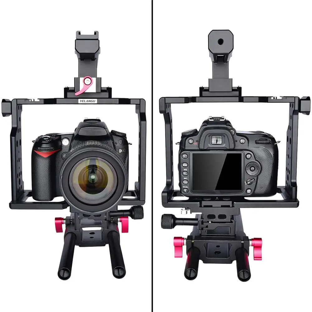 Ручной Gimbal стабилизатор для YELANGU фотографии камеры стабилизатор ручной для YELANGU SLR камеры микро кронштейн аксессуары
