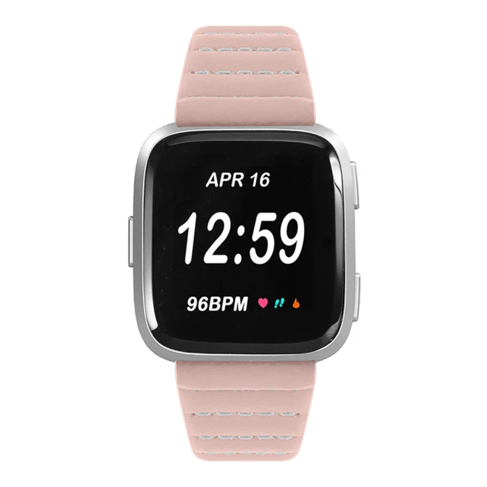 Кожаный ремешок для часов на замену браслет ремень для FitbitVersa Смарт часы VH99