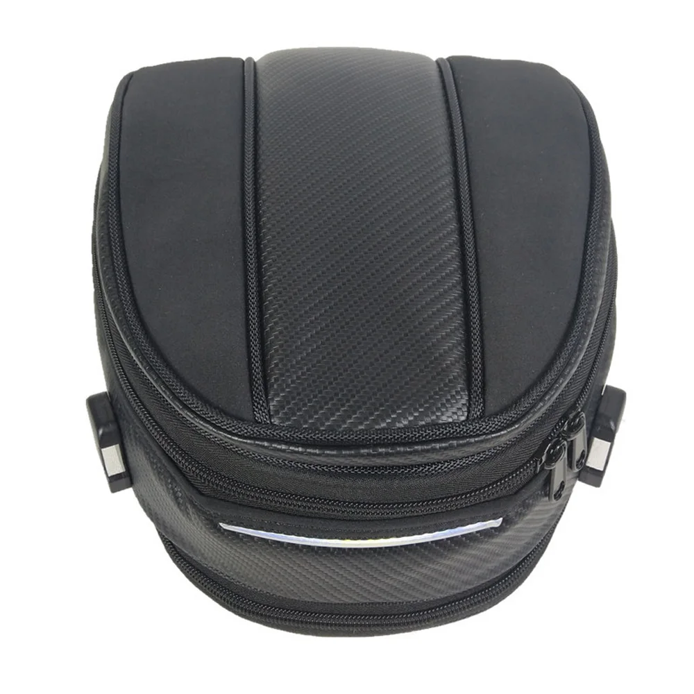Водонепроницаемый мотоциклетный шлем сумка хвост сиденье назад седельный пакет ткань Оксфорд