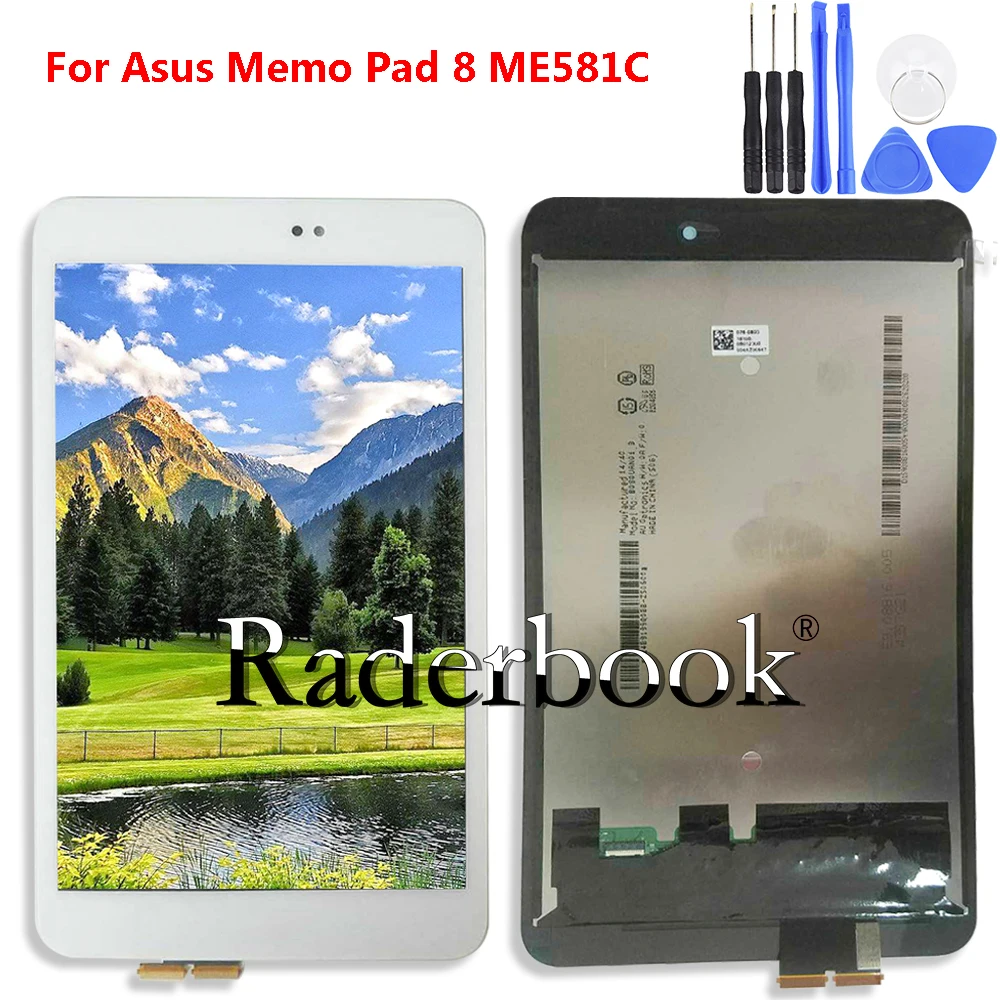 

8' Inch'' LCD Display + Touch Screen Digitizer Glass Assembly For Asus ME581C Tablet Pc Parts