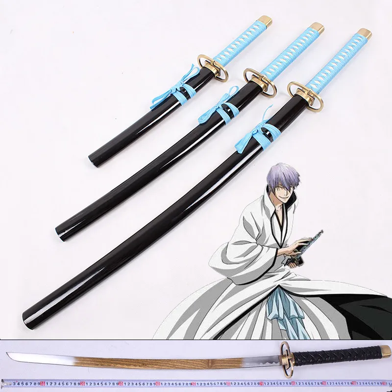 Косплей Bleach аниме меч Gin Ichimaru деревянный меч Косплей Реквизит Катана для комиксов декоративный Косплей шоу