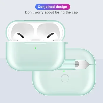 

Transparent Colorful Case For AirPods Pro Cute TPU Soft Cover For Apple AirPods 3 Earphone Case Protector Charging Box Shell